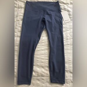 NWT Lululemon Wunder Train HR Tight 25” | Size 12 | Oasis Blue